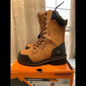 Men’s Ridgecut Steel-Toe Logger Boots